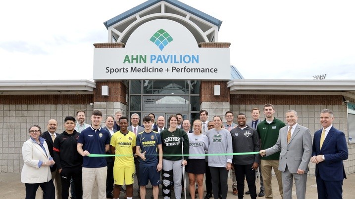 AHN officials cut ribbon for new AHN Pavilion and sports medicine, sports performance center in Erie